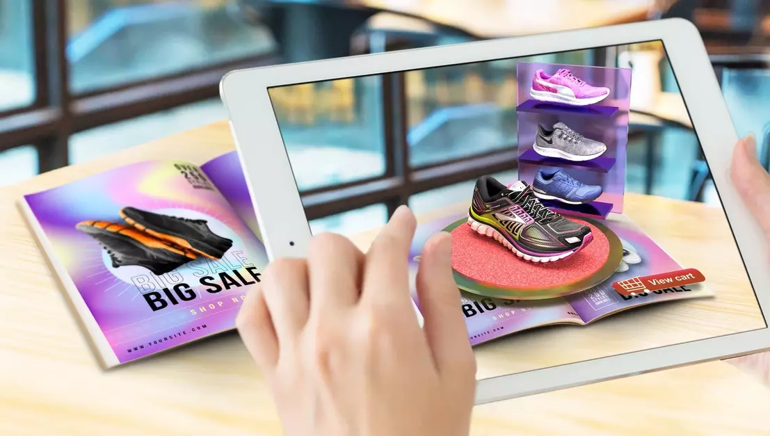 How does Augmented Reality enhance marketing experiences