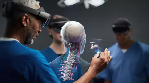 Microsoft HoloLens for Remote Surgical Assistance
