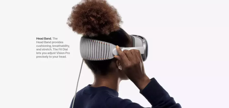 Apple Vision Pro Comfortable Headband