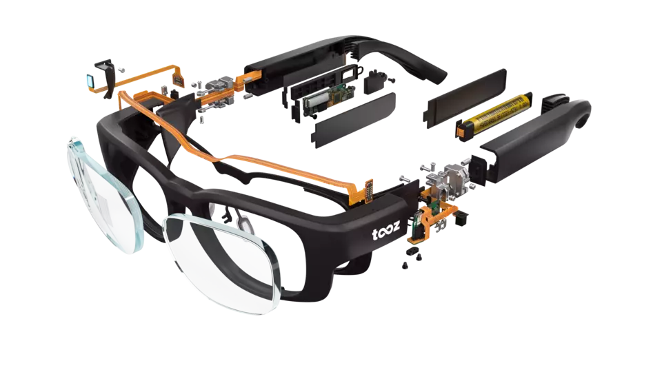 Tooz Technologies - Key Components of Smart Glasses