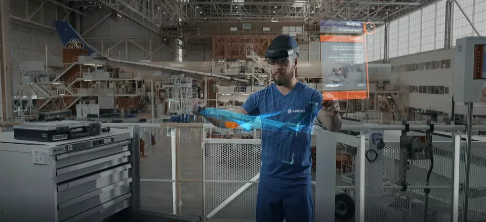 Airbus uses Microsoft HoloLens to improve production of aircraft
