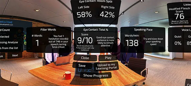 Virtual Meeting with Virtual Reality