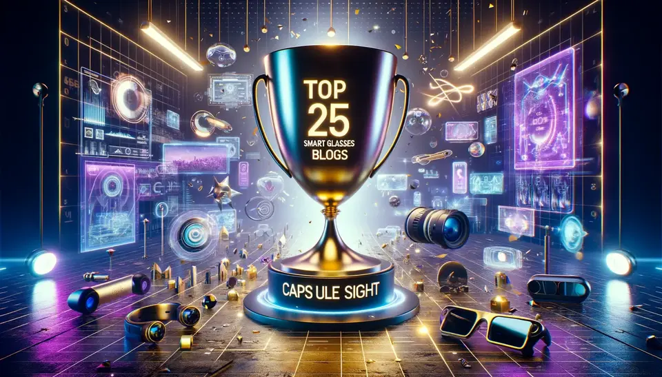 Honoring Capsule Sight: Now One of the Top 25 Smart Glasses Blogs by Feedspot!