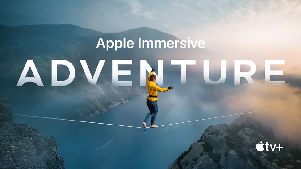 Apple Vision Pro. Embark on a thrilling journey with 'Adventure', where trailblazing athletes confront breathtaking challenges across the globe's most stunning and extraordinary locations.